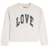 Distressed Love Sweatshirt - Denny's
