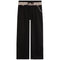 Sweatpant With Leopard Trim - Denny's