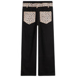 Sweatpant With Leopard Trim - Denny's
