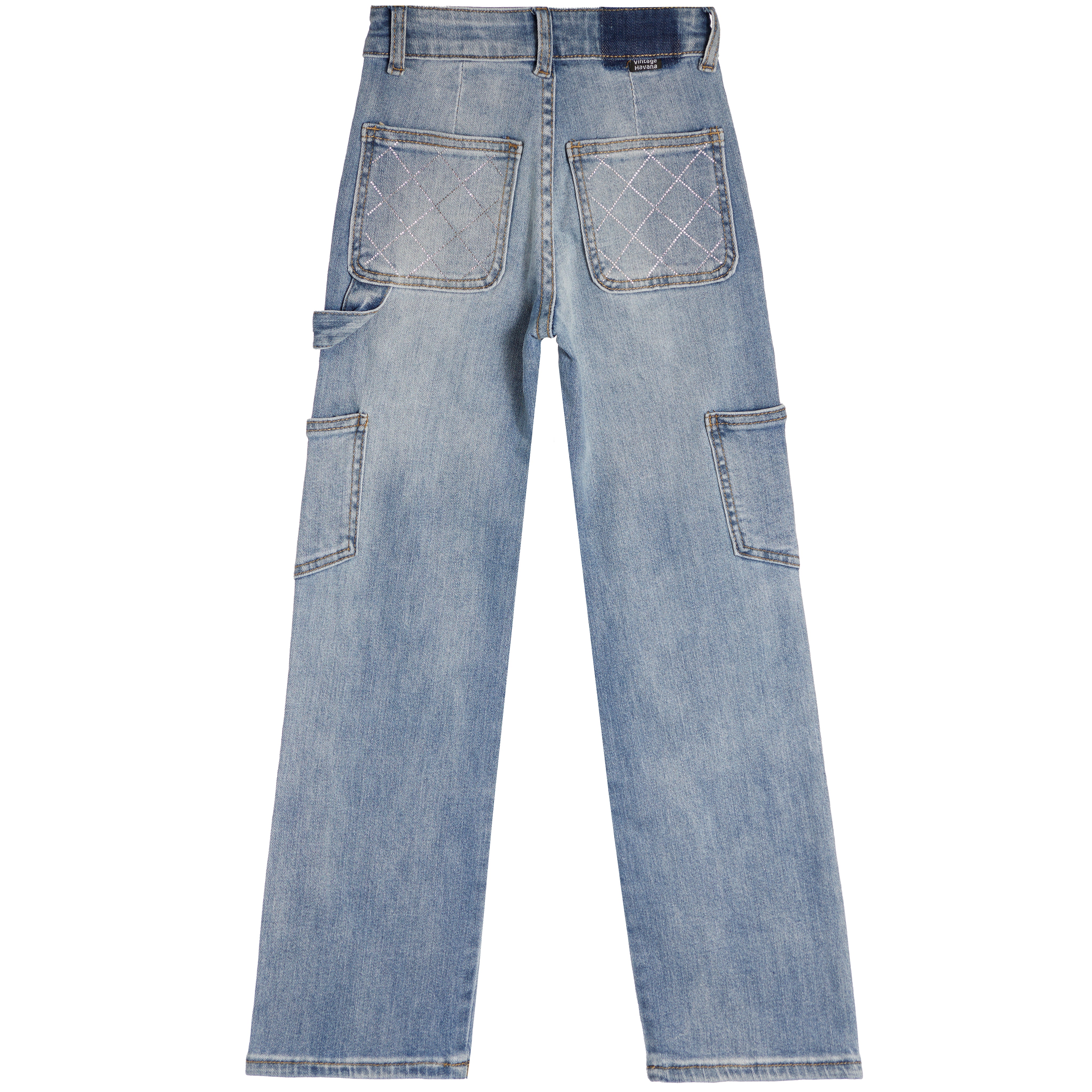 Stone Back Pocket Cargo Jean - Denny's