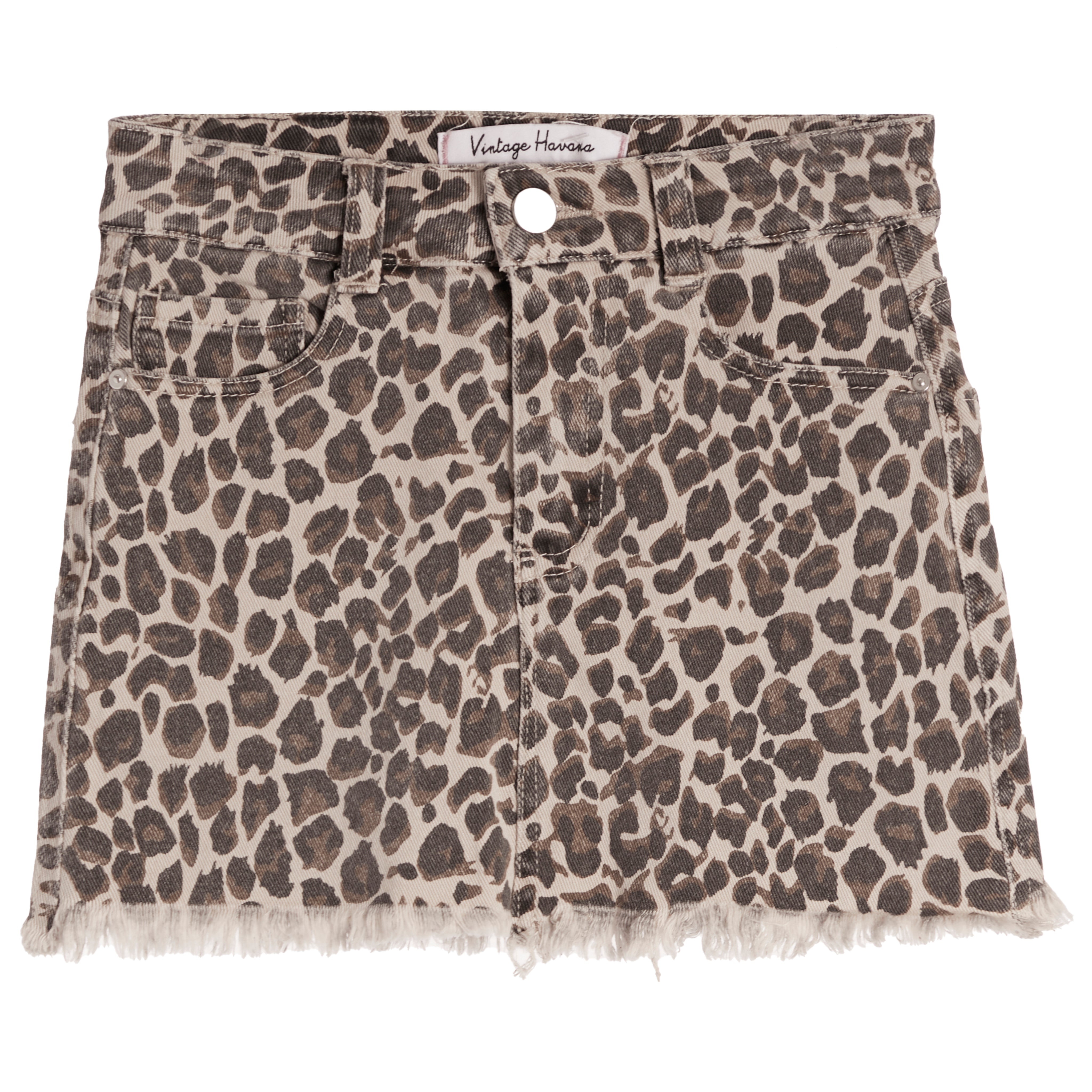 Frayed Hem Skort - Denny's
