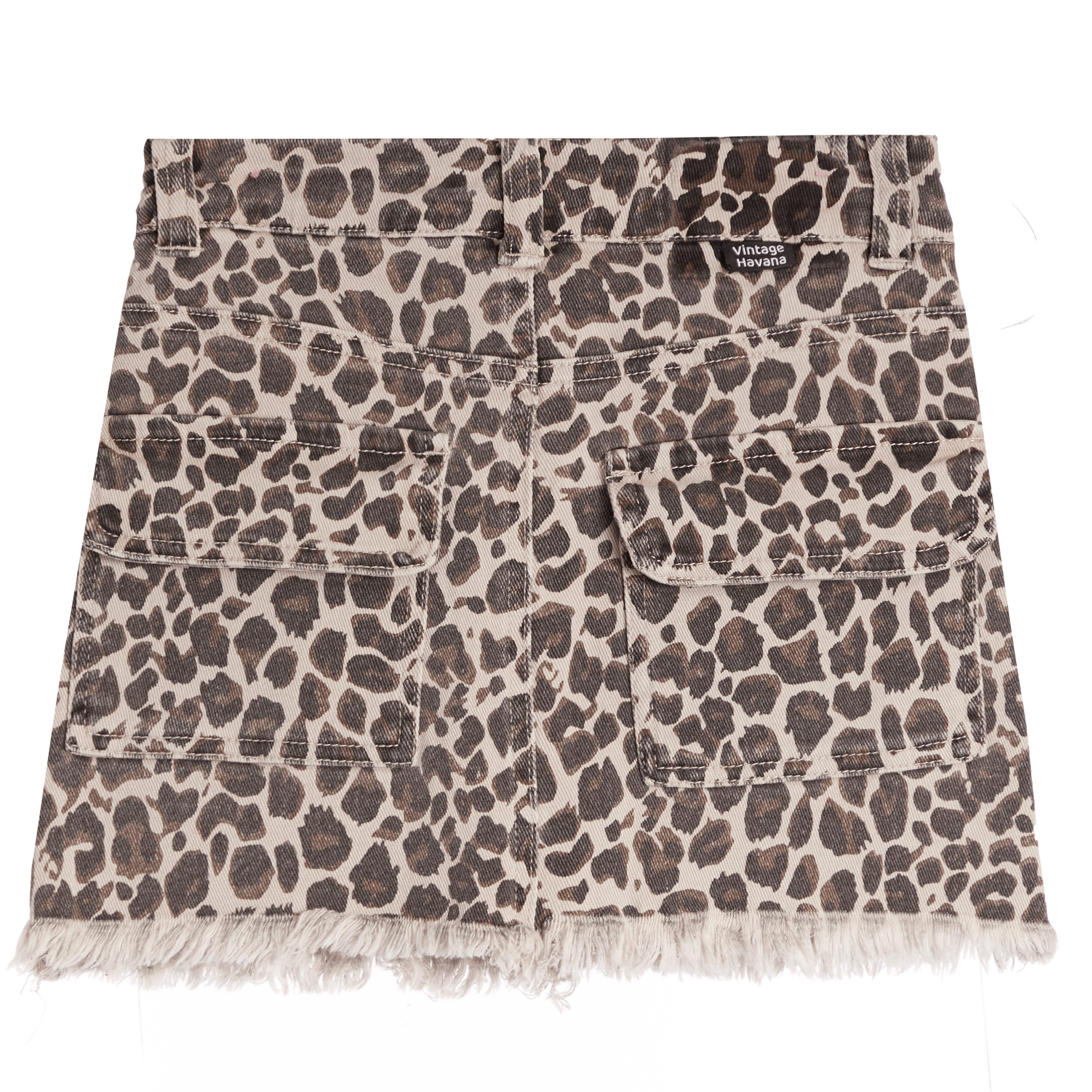 Frayed Hem Skort - Denny's