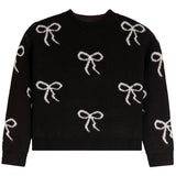 Cream Bows Sweater - Denny's