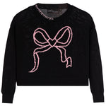 Pink Heart Bow Sweater - Denny's