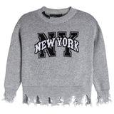 New York Distressed Sweater - Denny's
