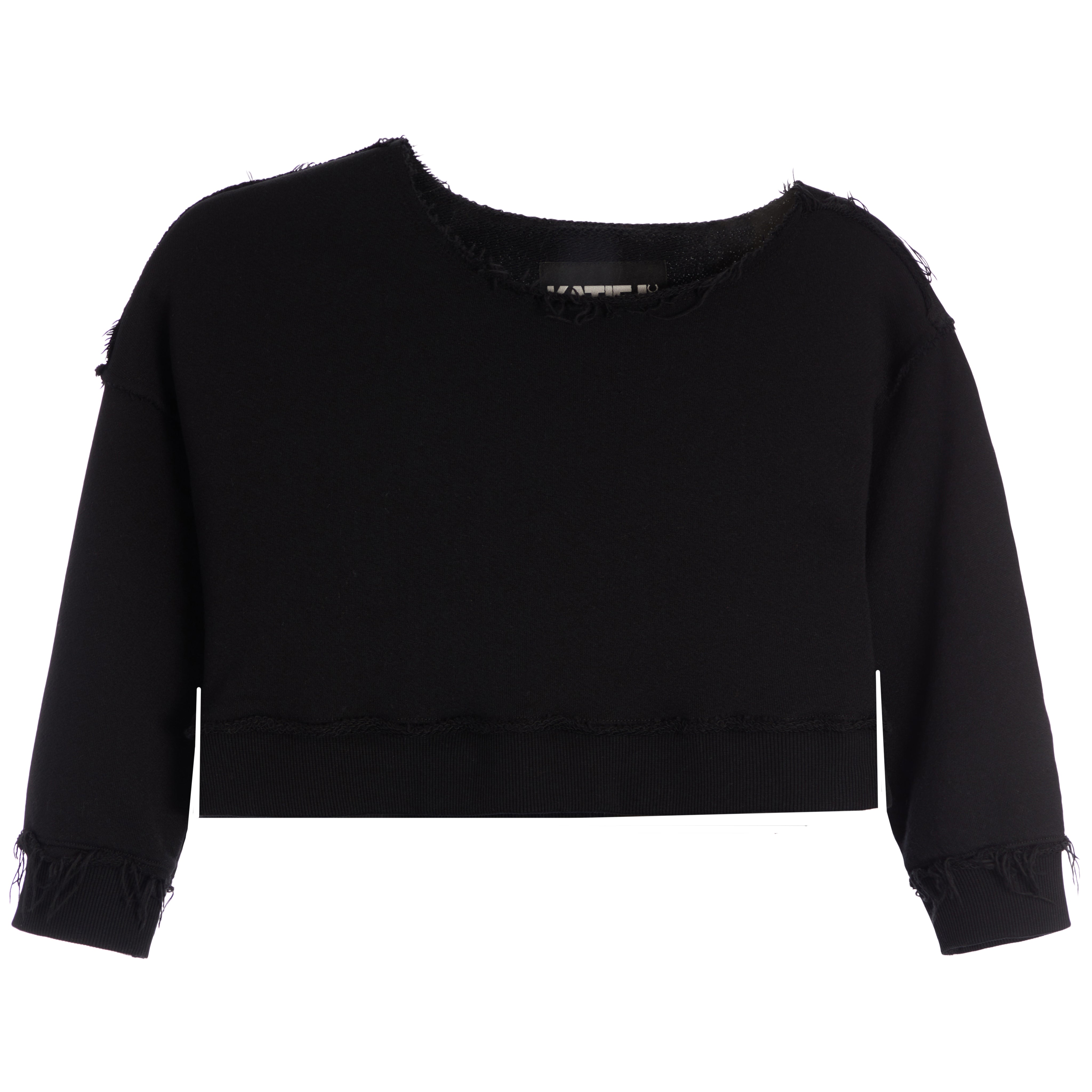 Kerry Solid Off Shoulder Sweatshirt - Denny's