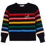 Love Stripe Pullover - Denny's