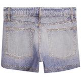 Faux Denim Short