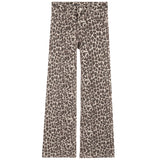 Leopard Wide Leg Pant