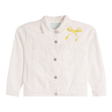 Denim Jacket With Embrodiery