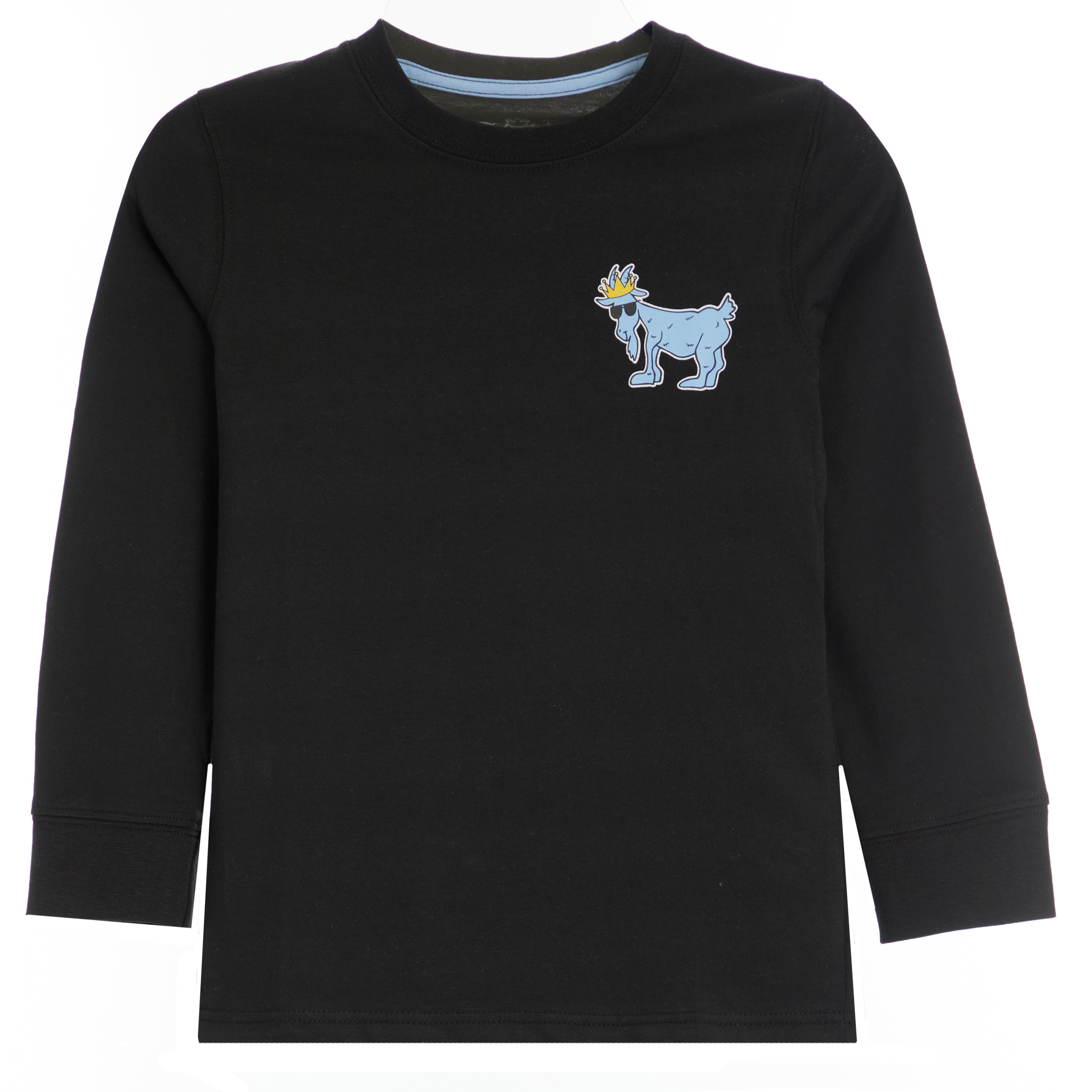 Goats Hang Out On Top Long Sleeve Tee - Denny's