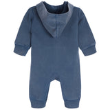 Acid Wash Hooded Coverall - Denny's