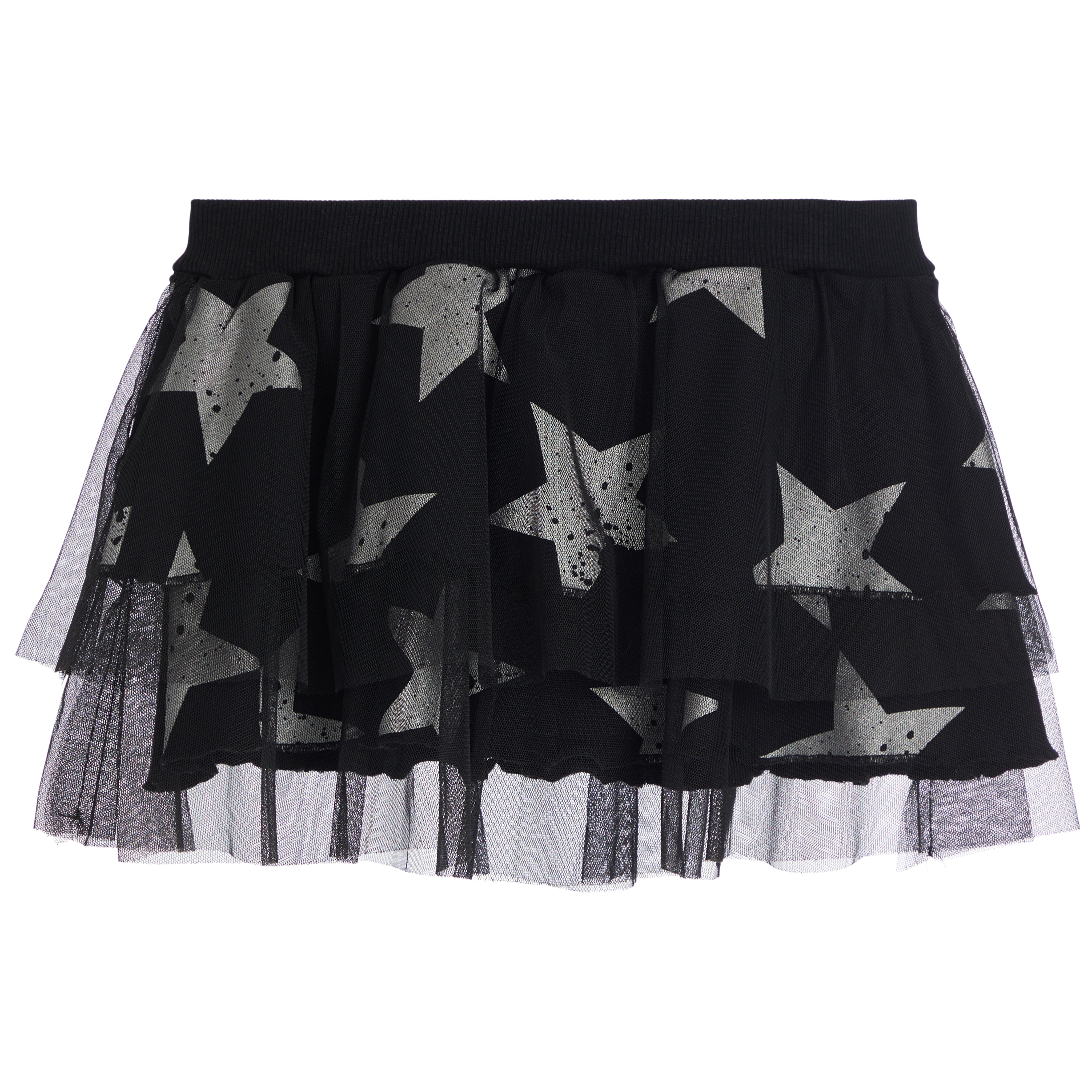 Tulle Silver Star Tutu Skirt - Denny's