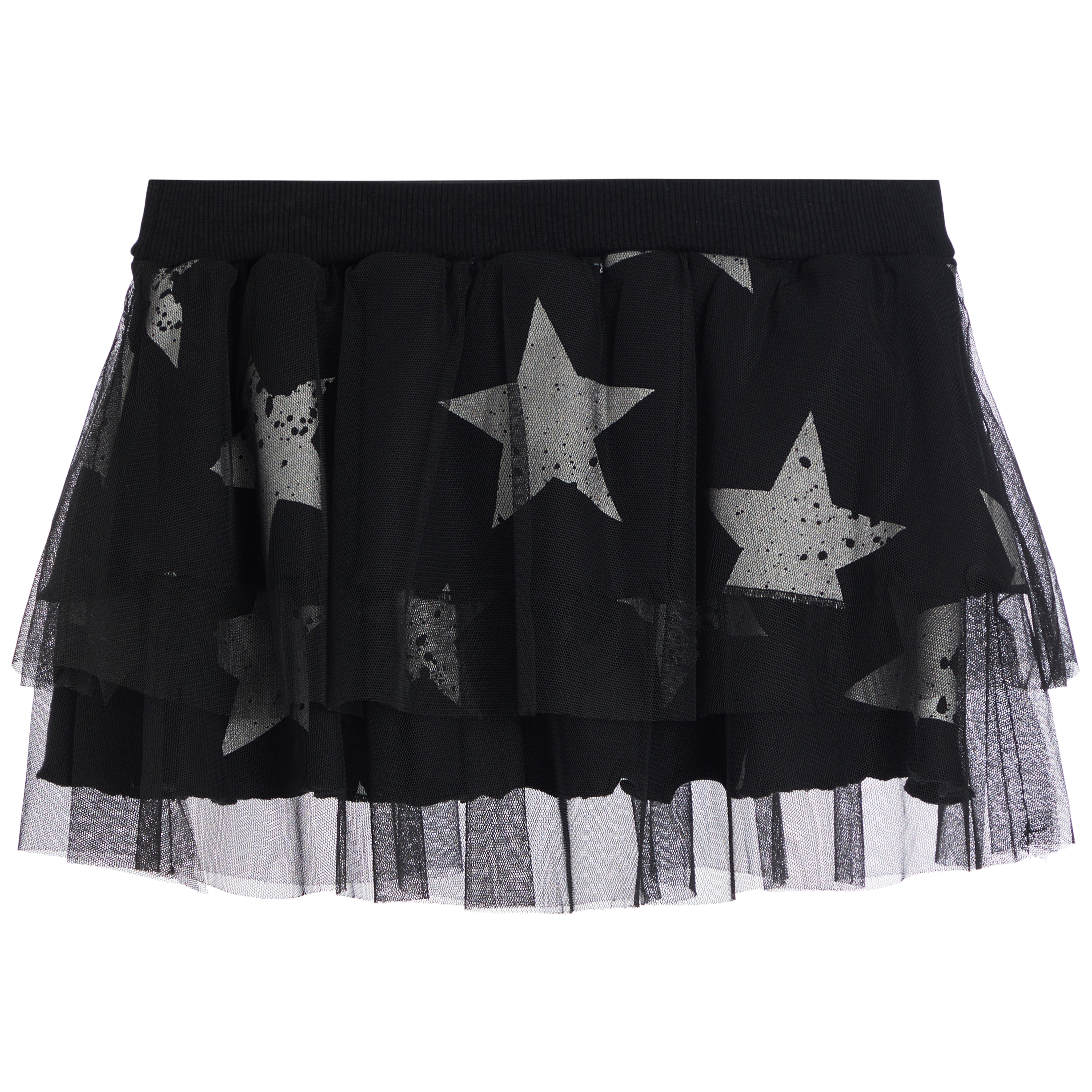 Tulle Silver Star Tutu Skirt - Denny's