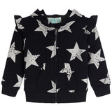 Star Ruffle Zip Hoodie - Denny's