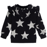 Star Ruffle Zip Hoodie - Denny's