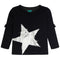 Ruffle Sleeve Star Top - Denny's