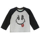 Smiley Headphone Raglan - Denny's
