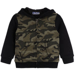 Camo Zip Sherpa Lined Hoodie - Denny's