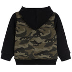 Camo Zip Sherpa Lined Hoodie - Denny's