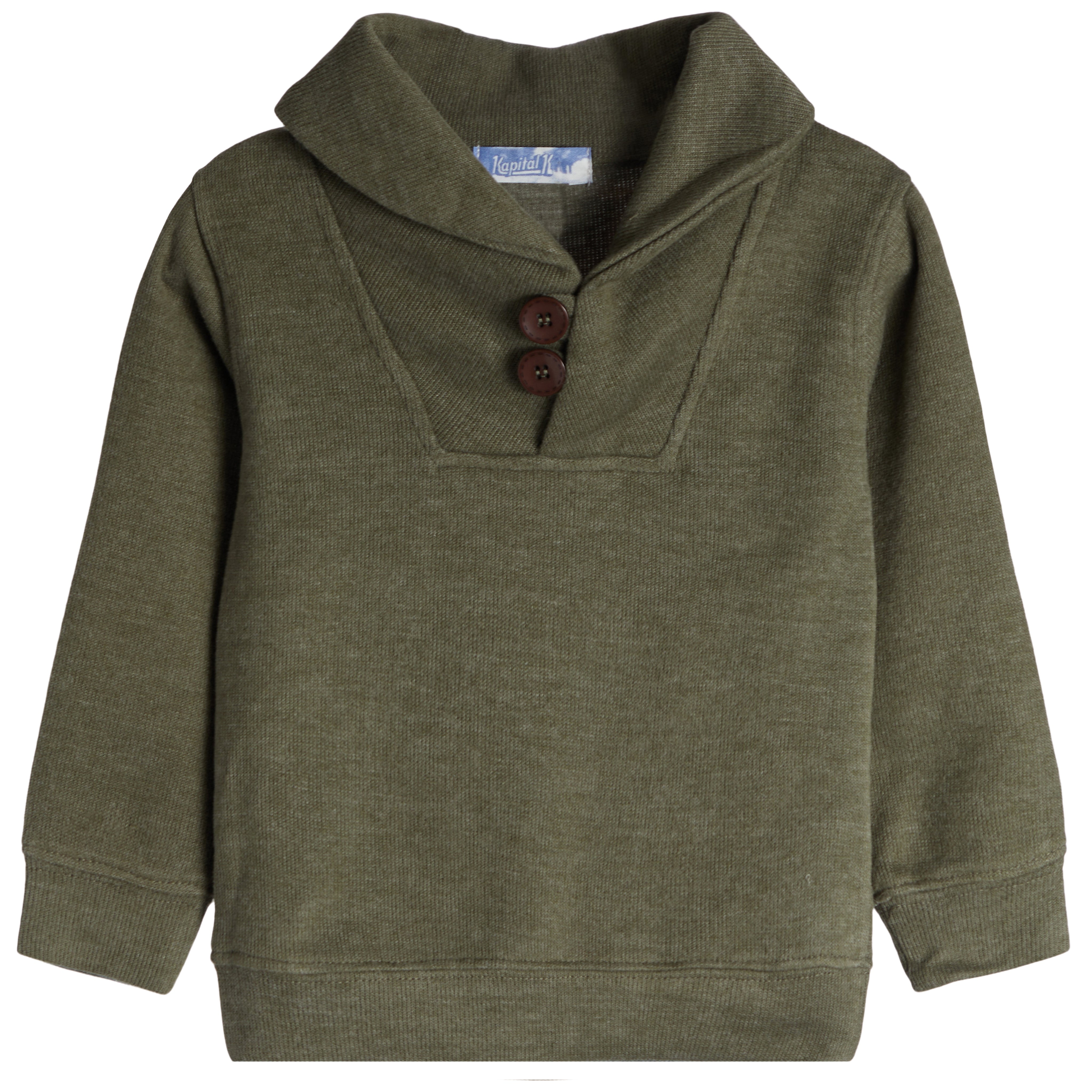Shawl Collar Knit Top - Denny's