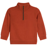 Quarter Zip Knit Top - Denny's