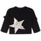 Metallic Star Ruffle Tee - Denny's