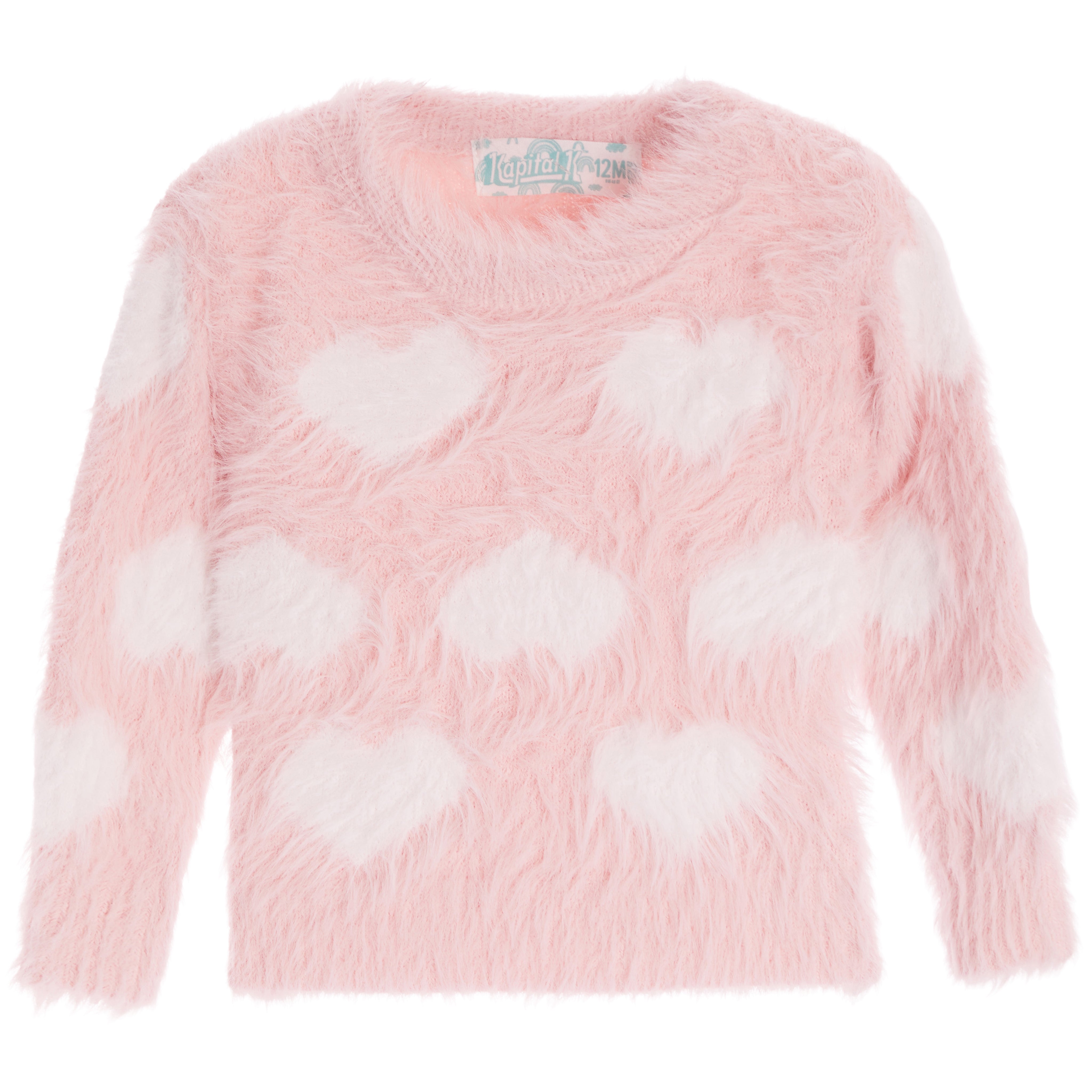 Heart Eyelash Sweater - Denny's