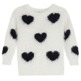 Heart Eyelash Sweater - Denny's