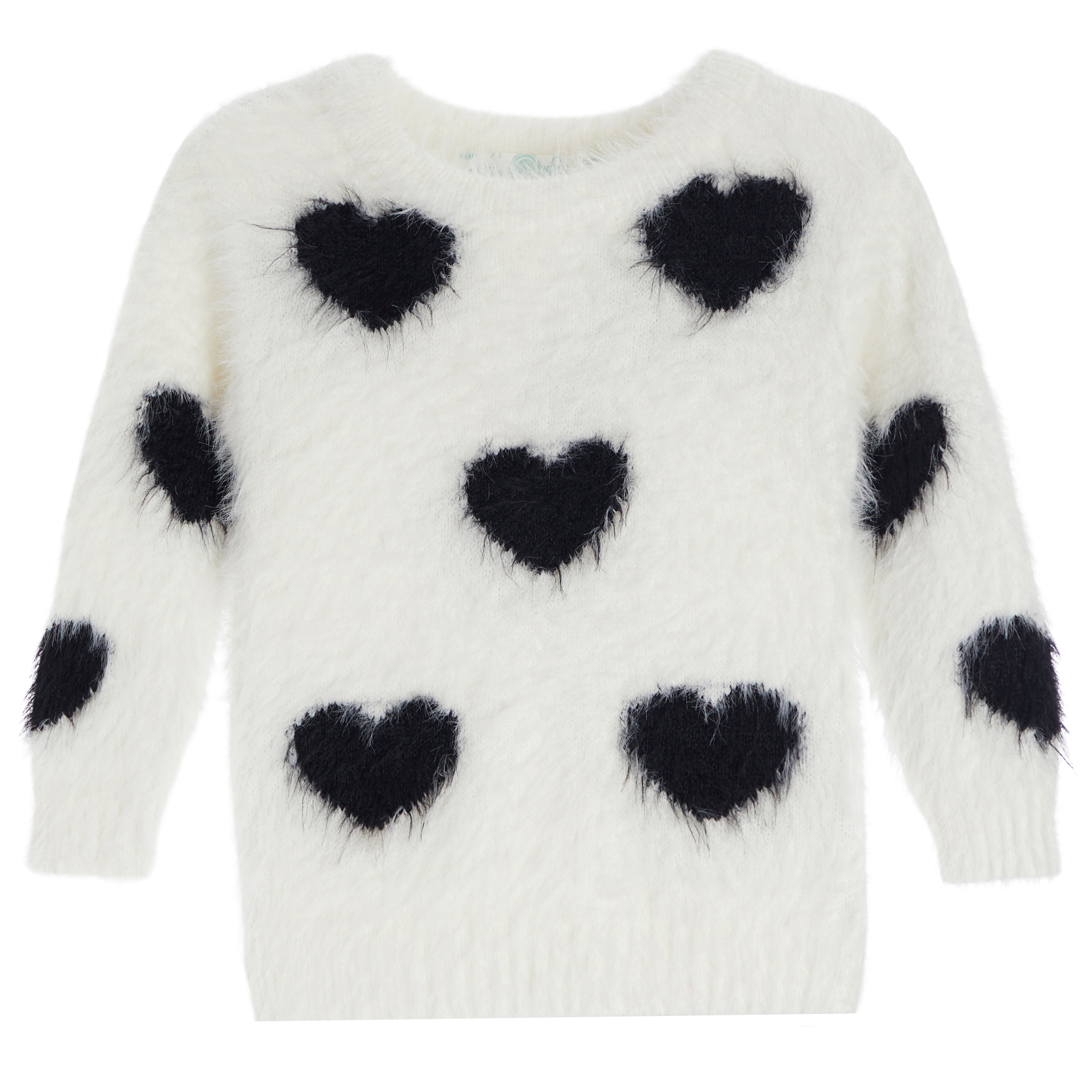 Heart Eyelash Sweater - Denny's