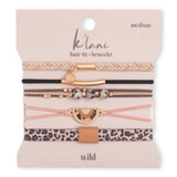 Wild Animal Hair Tie Bracelets