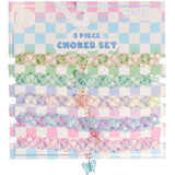 Kids` 5pk Stretched Butterfly Charms Choker Set - Denny's