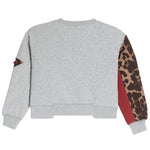 Leopard Red Star Sweatshirt - Denny's