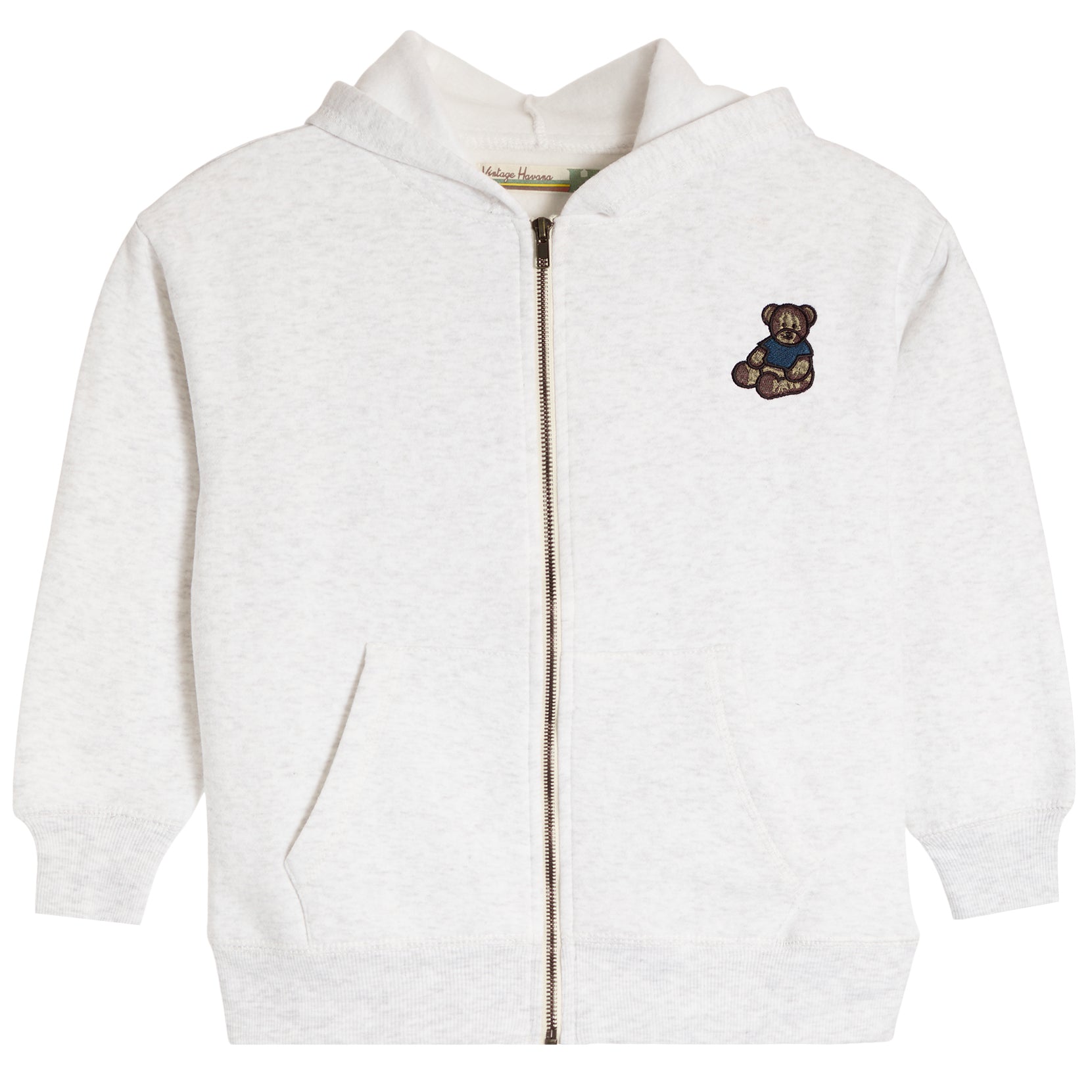 Live In The Moment Bear Zip Hoodie - Denny's