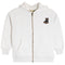 Live In The Moment Bear Zip Hoodie - Denny's