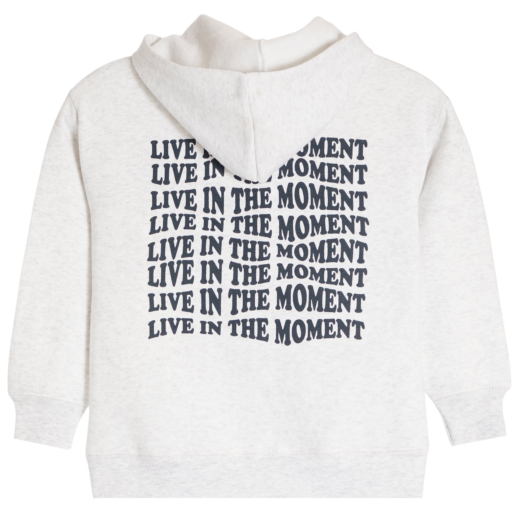 Live In The Moment Bear Zip Hoodie - Denny's