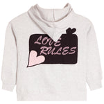 Love Rules Zip Hoodie - Denny's