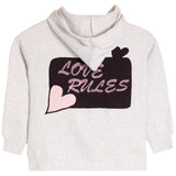 Love Rules Zip Hoodie - Denny's