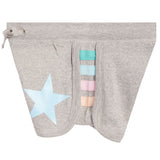 Short With Multi Twill Stripe With Star