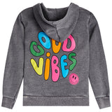 Good Vibes Zip Hoodie - Denny's