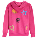 Zip Hoody Multi Icons - Denny's