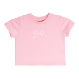 Short Sleeve Tee With Small Bow