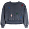 Allover Lightning Bolt Sweatshirt - Denny's