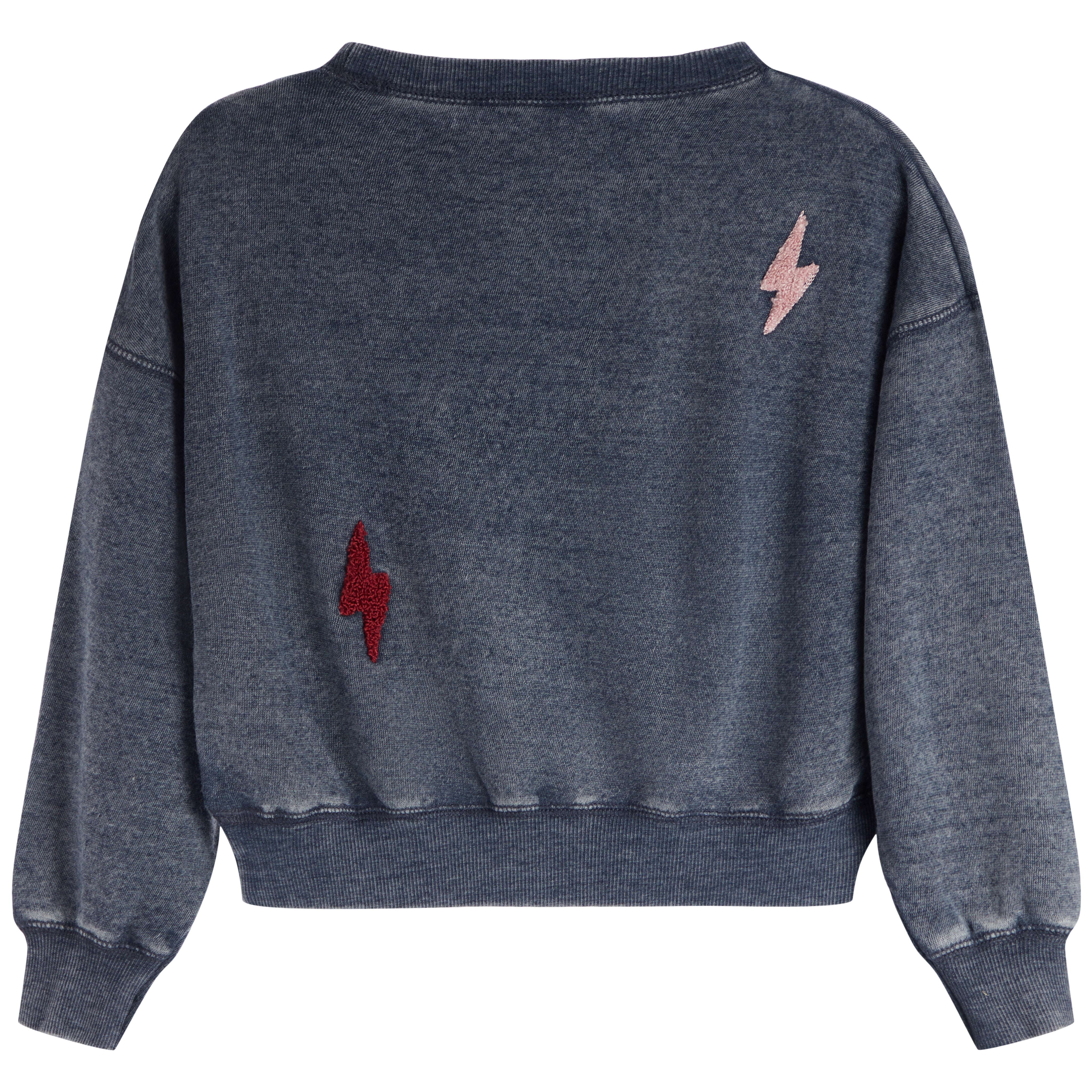 Allover Lightning Bolt Sweatshirt - Denny's