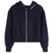 Smiley Embrodiery Zip Hoody - Denny's