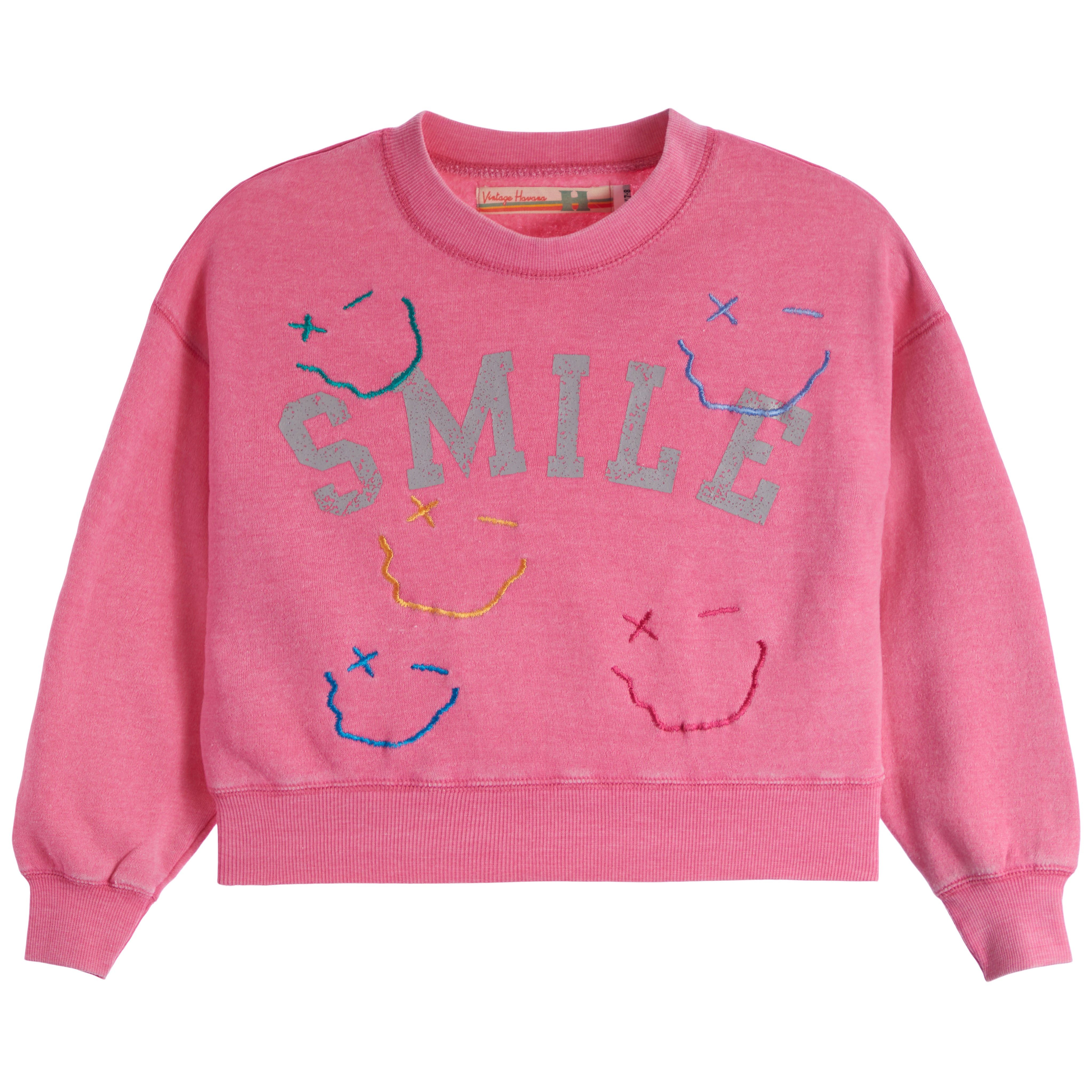 Allover Smiley Sweatshirt - Denny's