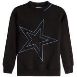Embrodiery Star Oversized Sweatshirt - Denny's
