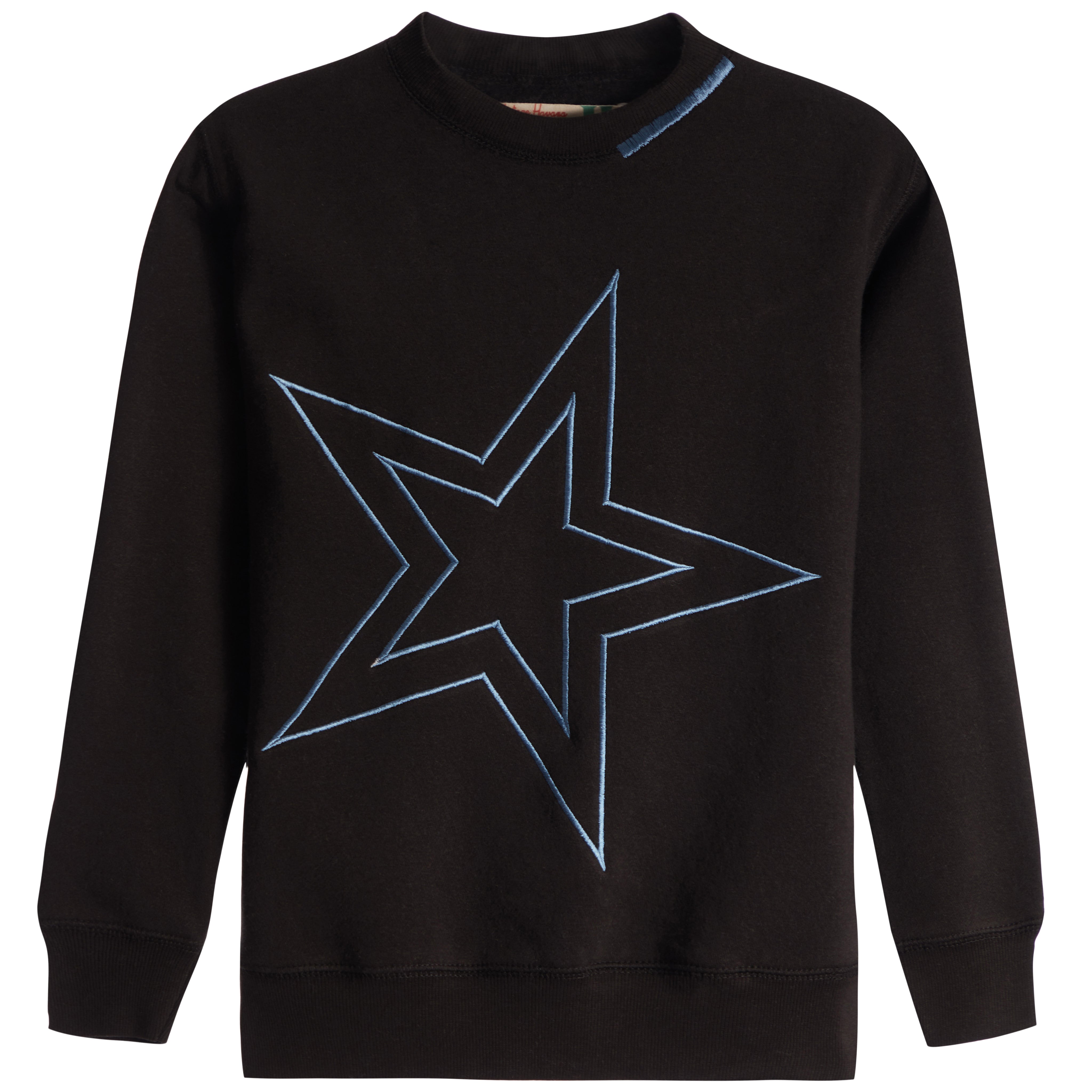 Embrodiery Star Oversized Sweatshirt - Denny's