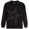 Embrodiery Star Oversized Sweatshirt - Denny's