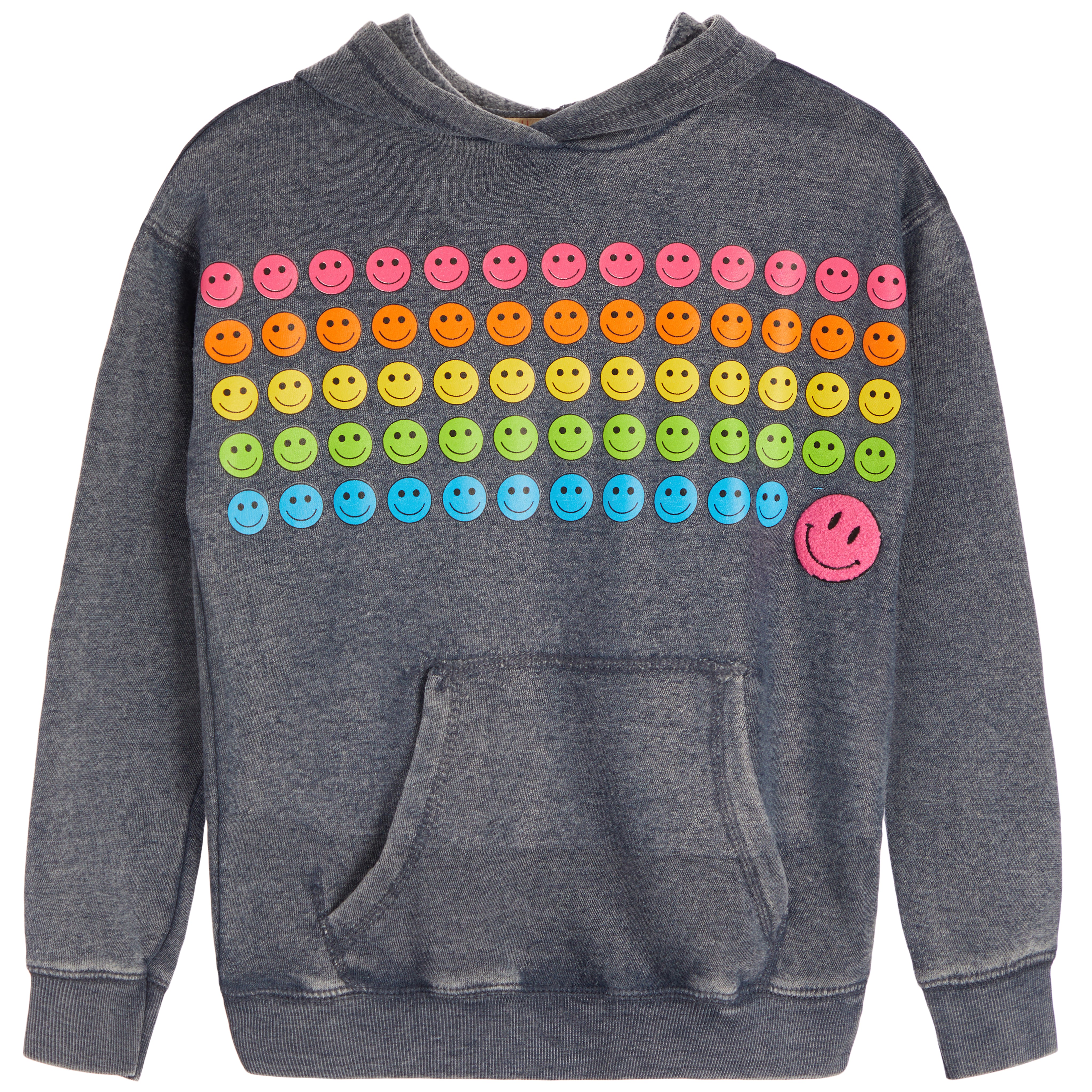 Rainbow Smiley Hoodie - Denny's